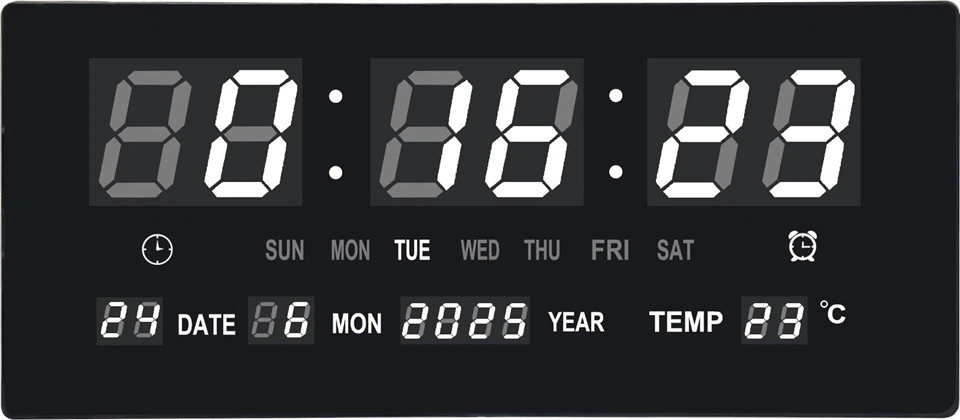 BIG LED Wall Clock factory